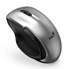 obrázek produktu Myš bezdrátová, Genius Ergo 8200S, stříbrná, optická, 1200DPI
