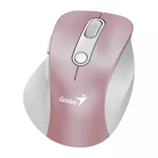 obrázek produktu Myš bezdrátová, Genius Ergo 9000S Pro, růžová, optická, 2400DPI