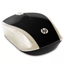 obrázek produktu Myš bezdrátová, HP 200 Gold, zlatá, optická, 1000DPI