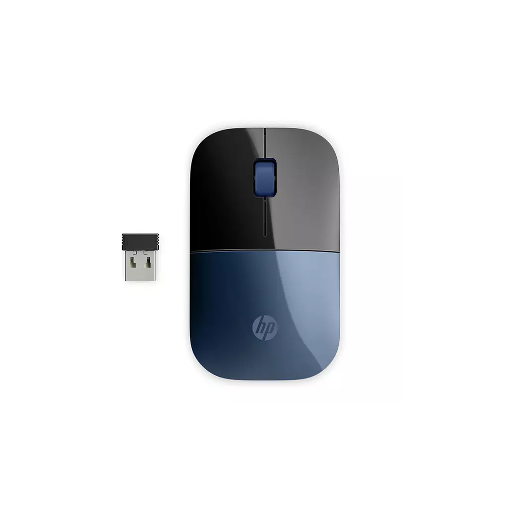Obrázek produktu Myš bezdrátová, HP Z3700 lumiere blue, modrá, optický, 1200DPI