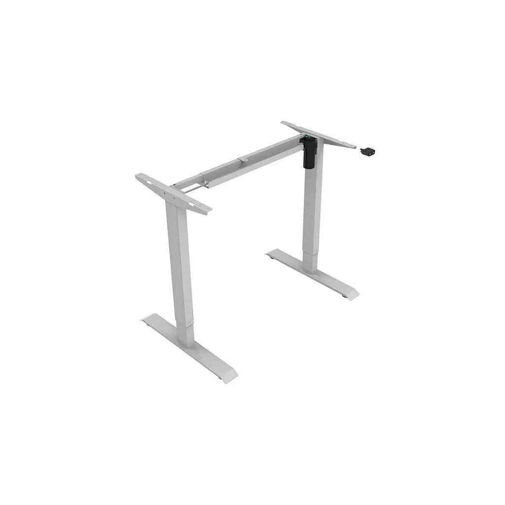 Obrázek produktu Rám stolu, elektricky nastavitelná výška, rozsah 500 mm, šedý, 70 kg nosnost, ergo