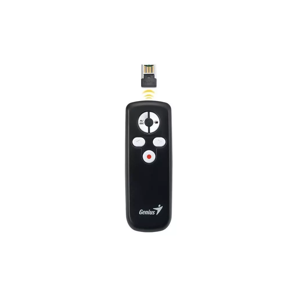 Obrázek produktu Prezentér 2.4Ghz, media pointer, USB, plug & play, černý