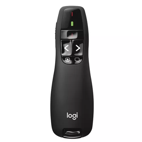 obrázek produktu Prezentér R400, 2.4Ghz, černý, Logitech