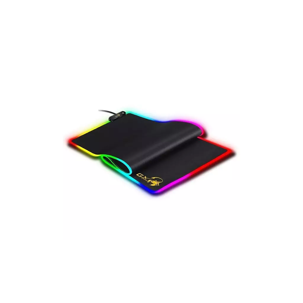 Obrázek produktu Podložka pod myš GX-Pad 800S RGB, herní, černá, 800*300 mm, 3 mm, Genius, podsvícená