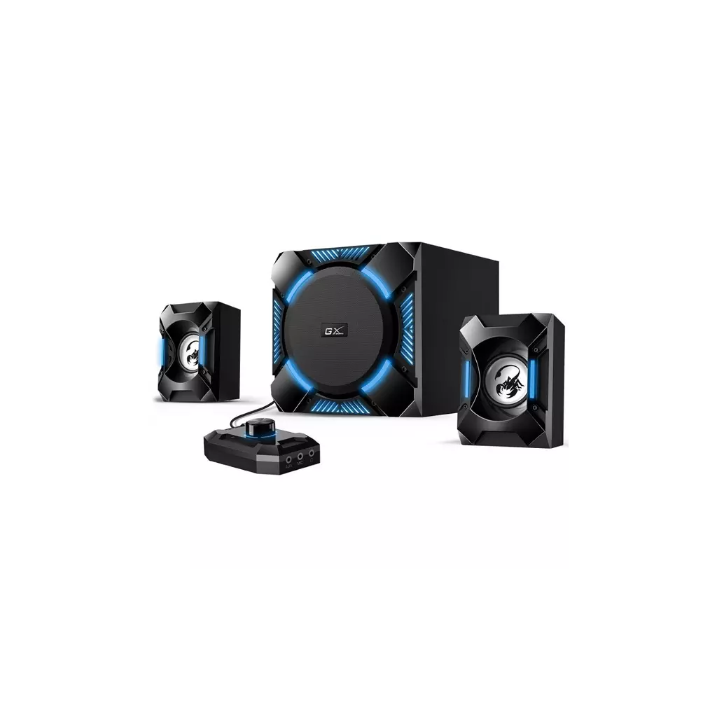 Obrázek produktu Genius reproduktory GX GAMING SW-G2.1 1200, 2.1, 36W, černé, ovládání hlasitosti