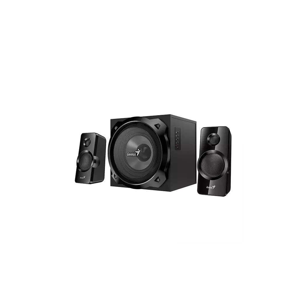 Obrázek produktu Genius reproduktory SW-2.1 1850BT, 2.1, 50W, černé, RCA vstup, Bluetooth 5.3