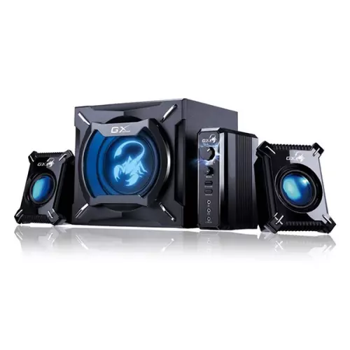 obrázek produktu Genius reproduktory GX GAMING SW-G2.1 2000, 2.1, 45W, černé, ovládání hlasitosti, 3,5 mm jack (USB)