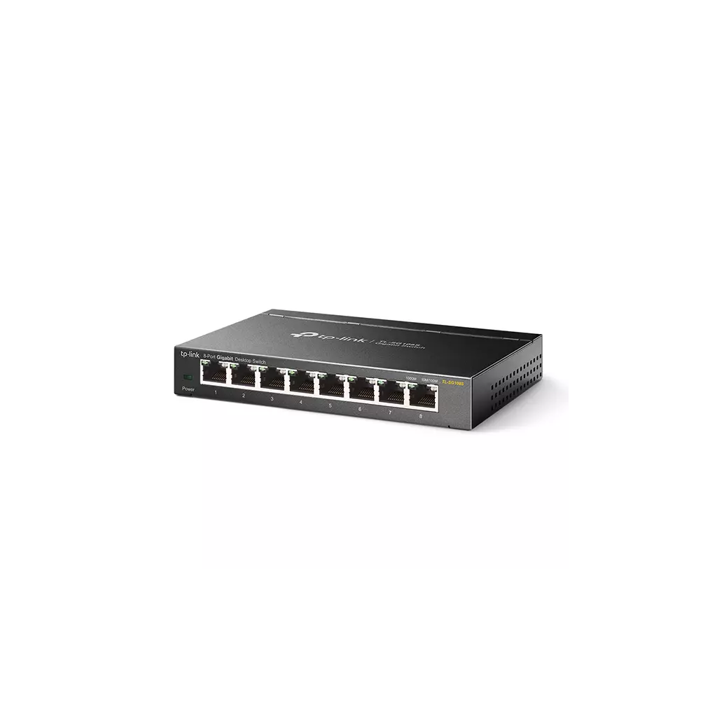 Obrázek produktu TP-LINK stolní switch TL-SG108S 1000Mbps, auto MDI/MDIX