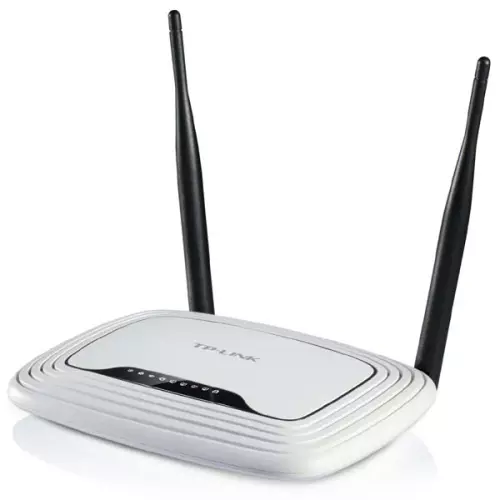 obrázek produktu TP-LINK router TL-WR841N 2.4GHz, extender, přístupový bod, IPv6, 300Mbps, externí pevná anténa, 802.11n, síť pro hosty, WISP