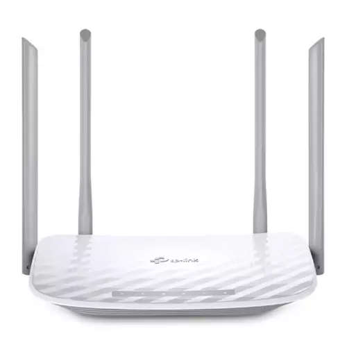 obrázek produktu TP-LINK router Archer C50 2.4GHz a 5GHz, přístupový bod, IPv6, 1200Mbps, externí pevná anténa, 802.11ac, rodičovská kontrola, síť 