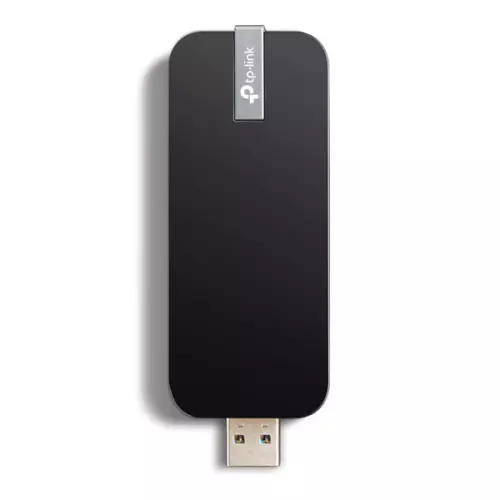 obrázek produktu TP-LINK USB klient Archer T4U 2.4GHz a 5GHz, IPv6, 1300Mbps, integrovaná anténa, 802.11ac, Ultra rychlý USB adapter, vyklopná anté