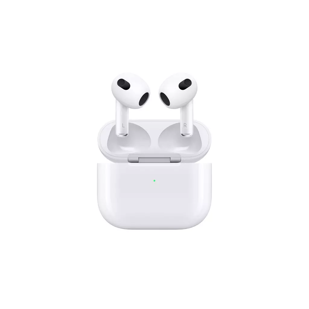 Obrázek produktu Apple AirPods 3. generace bezdrátová sluchátka, MagSafe nabíjecí pouzdro, bílá, Lighting