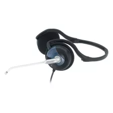 obrázek produktu Genius HS-300N, sluchátka s mikrofonem, ovládání hlasitosti, černá, 3.5 mm jack