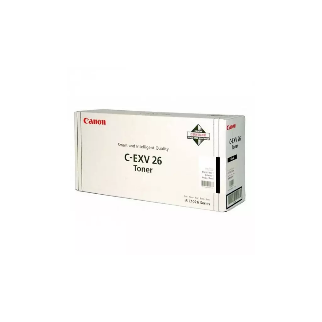 Obrázek produktu Canon originální toner C-EXV26 BK, 1660B006, black, 6000str.