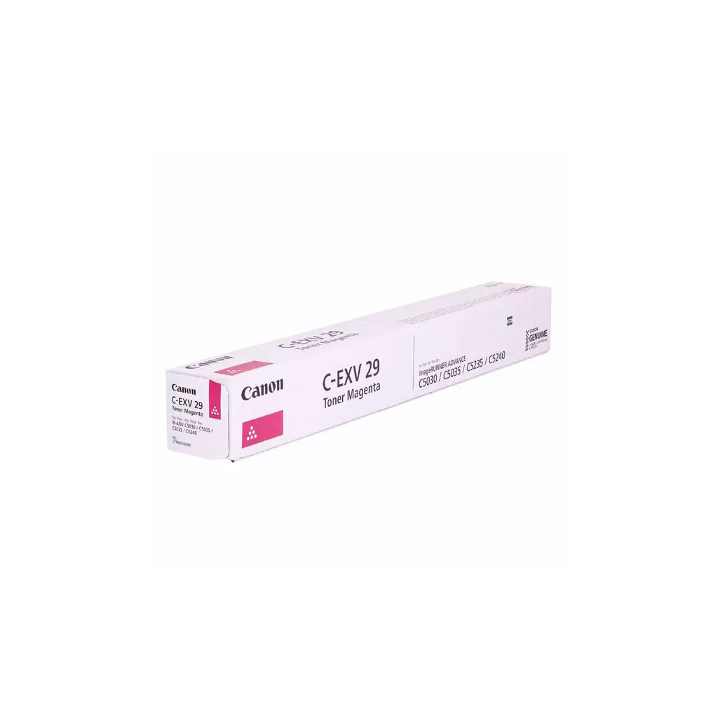Obrázek produktu Canon originální toner C-EXV29 M, 2798B002, magenta, 27000str.