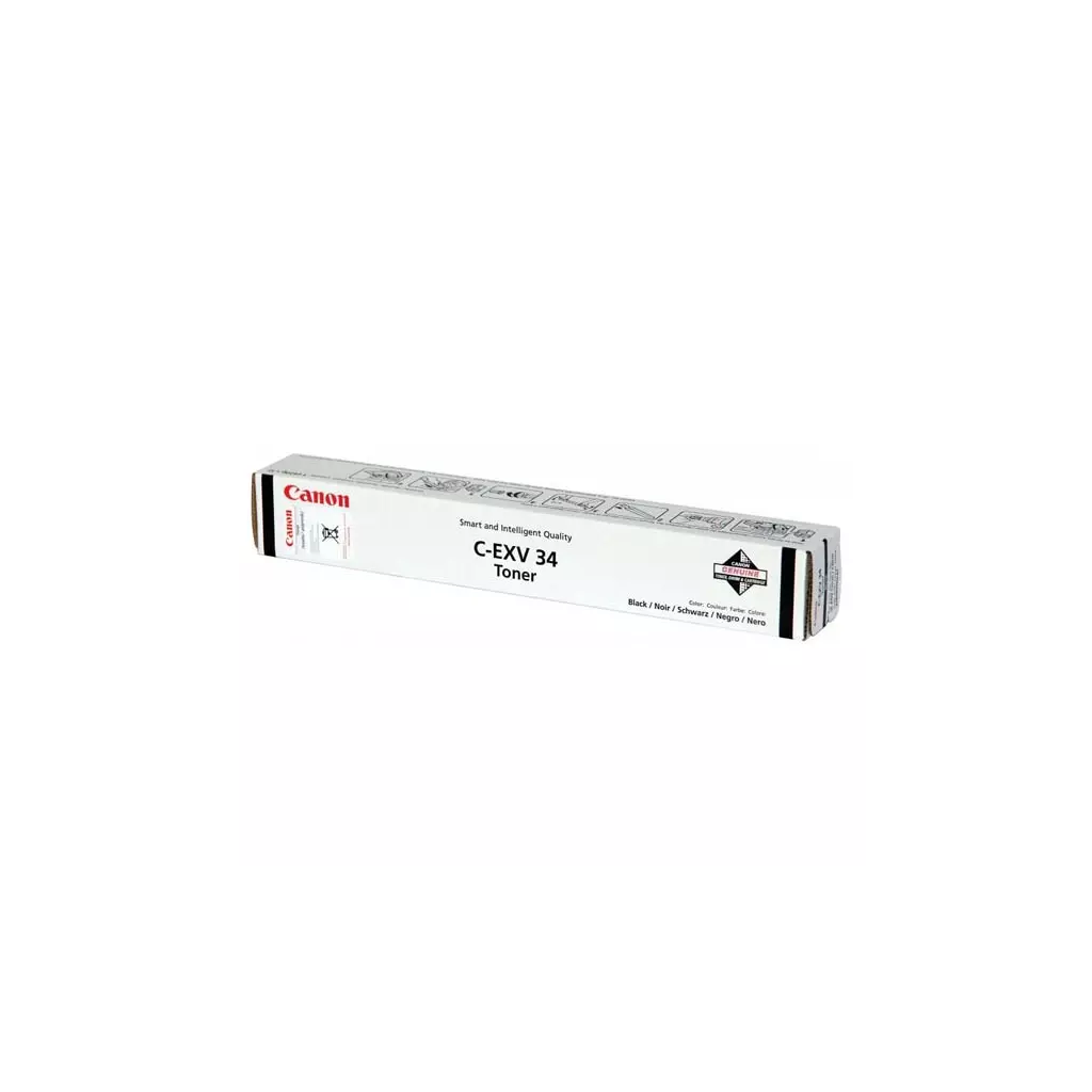 Obrázek produktu Canon originální toner C-EXV34 BK, 3782B002, black, 23000str.
