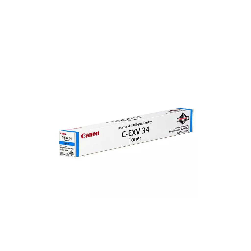 Obrázek produktu Canon originální toner C-EXV34 C, 3783B002, cyan, 19000str.