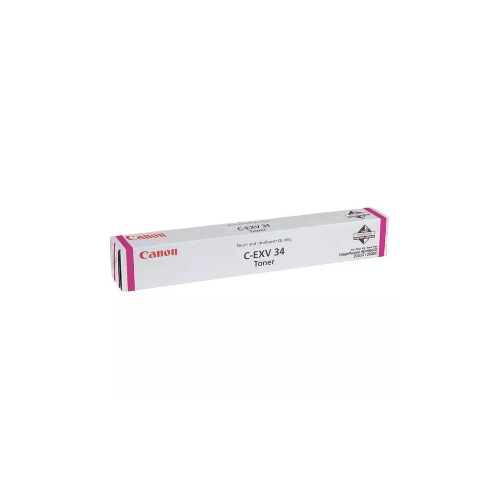 Obrázek produktu Canon originální toner C-EXV34 M, 3784B002,3784B003, magenta, 19000str.