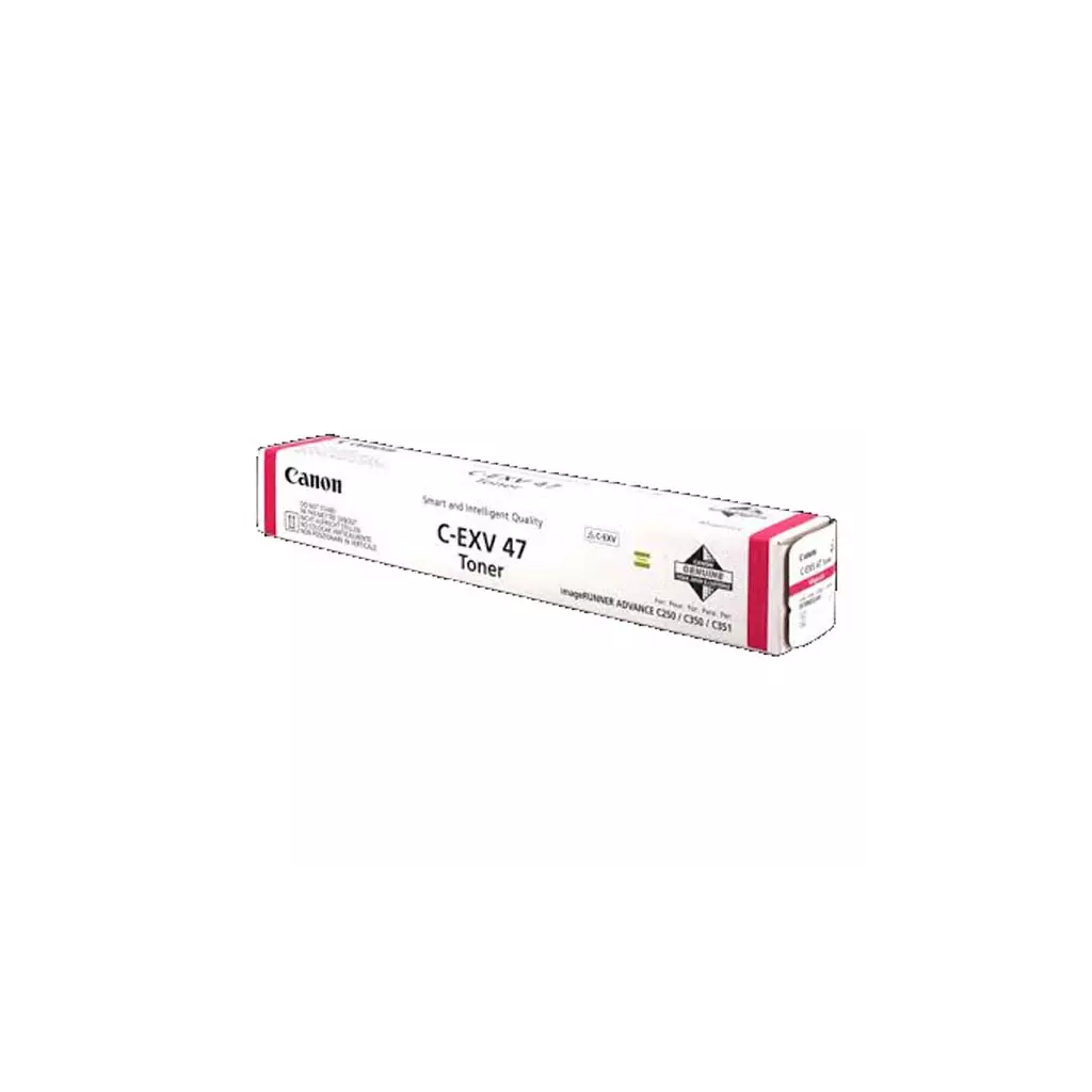 Obrázek produktu Canon originální toner C-EXV47 M, 8518B002, magenta, 21500str.