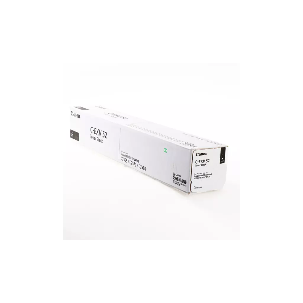 Obrázek produktu Canon originální toner C-EXV52 BK, 0998C002, black, 82000str.