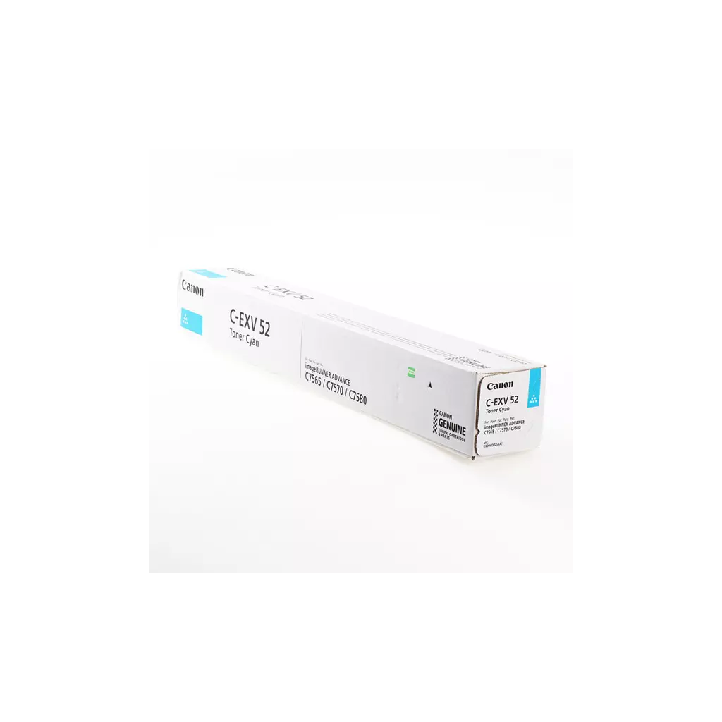 Obrázek produktu Canon originální toner C-EXV52 C, 0999C002, cyan, 66500str.