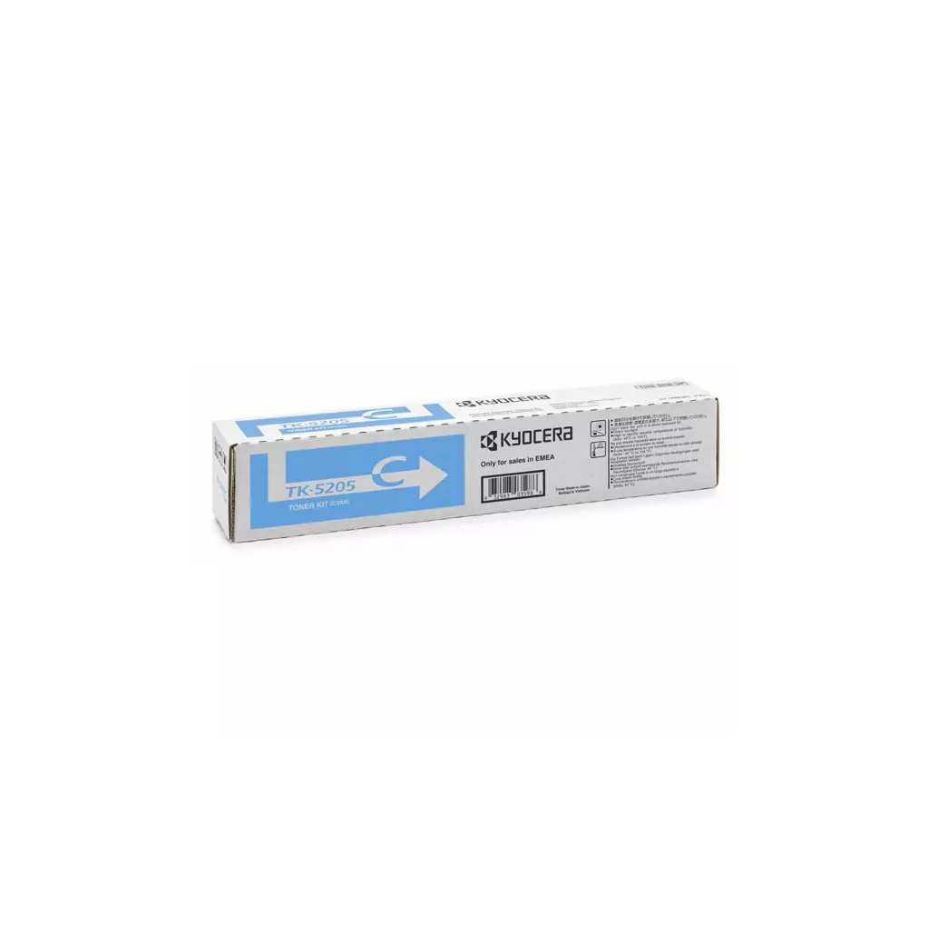 Obrázek produktu Kyocera originální toner TK-5205C, 1T02R5CNL0, cyan, 12000str.