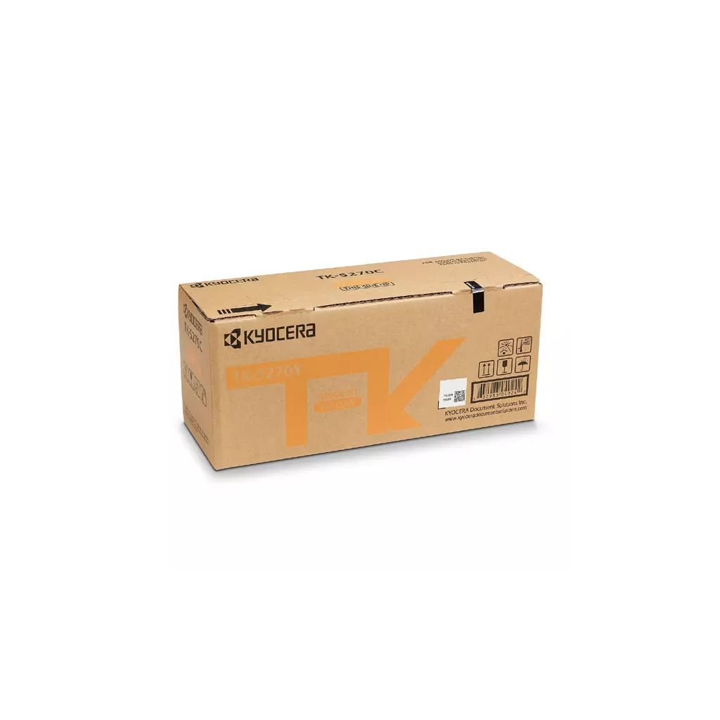 Obrázek produktu Kyocera originální toner TK-5270Y, 1T02TVANL0, yellow, 6000str.