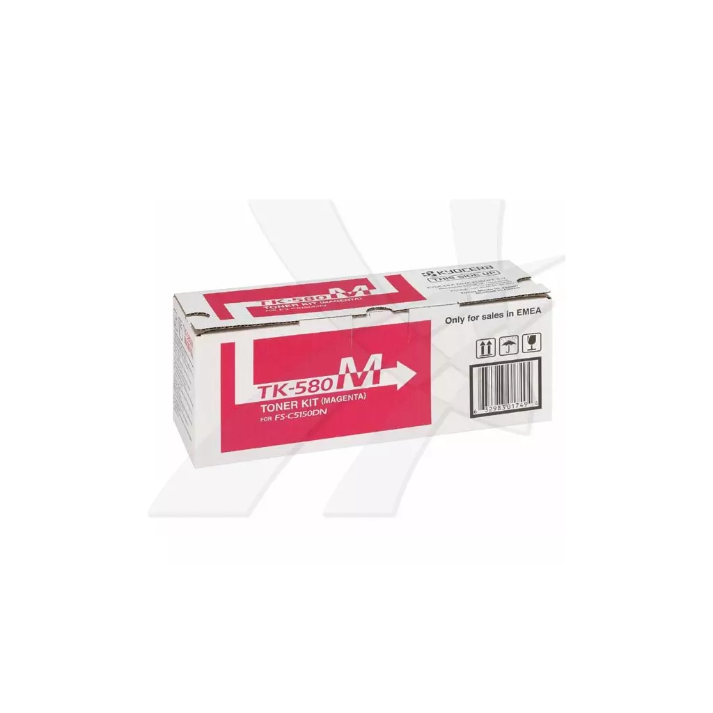Obrázek produktu Kyocera originální toner TK580M, 1T02KTBNL0, magenta, 2800str.