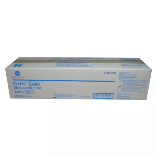 obrázek produktu Konica Minolta originální developer A7U40KD, DV-313C, cyan, 600000str.
