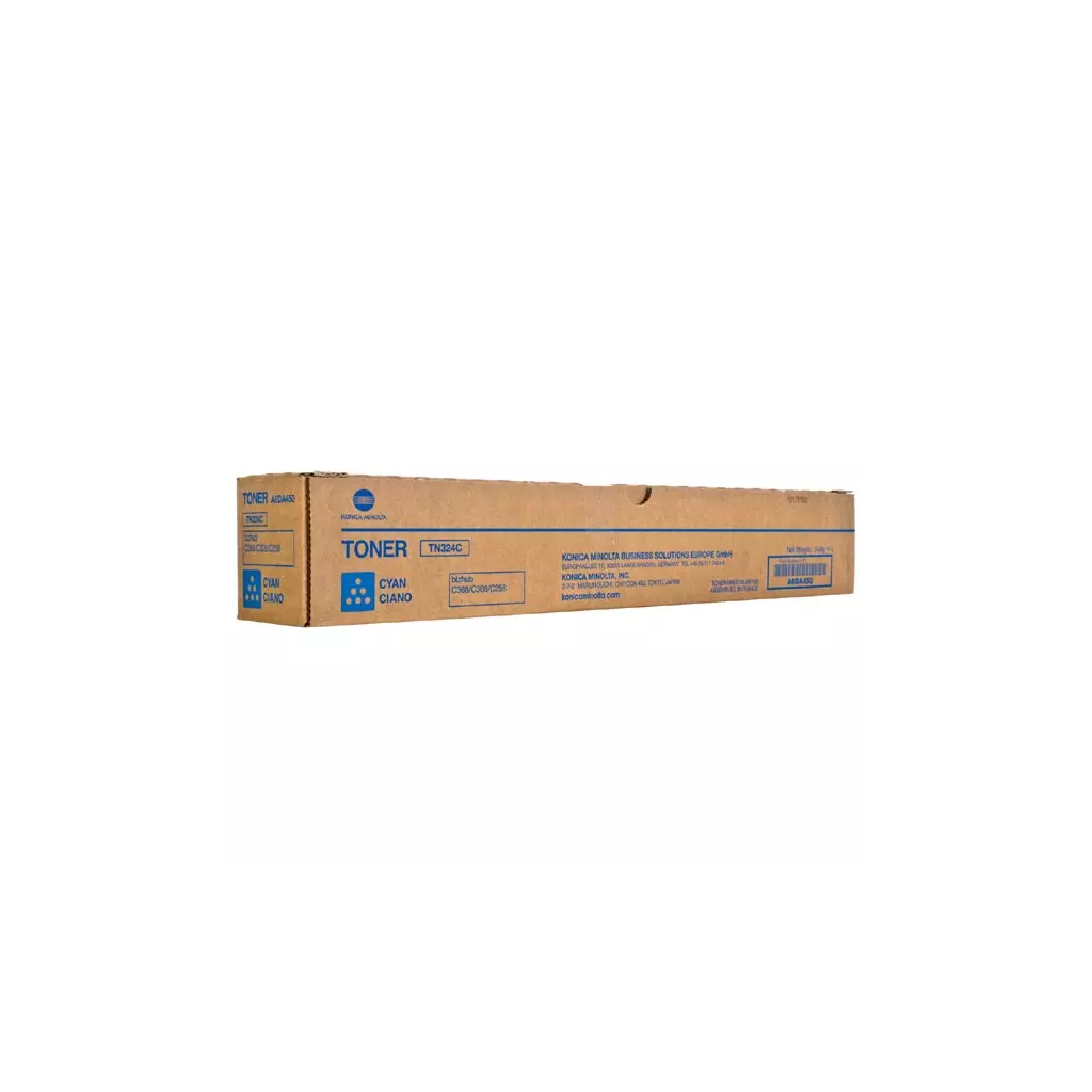 Obrázek produktu Konica Minolta originální toner A8DA450, TN324C, cyan, 26000str.