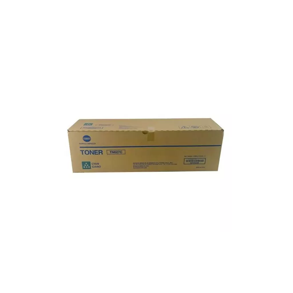 Obrázek produktu Konica Minolta originální toner ACVV450, TN627C, cyan, 208400str.