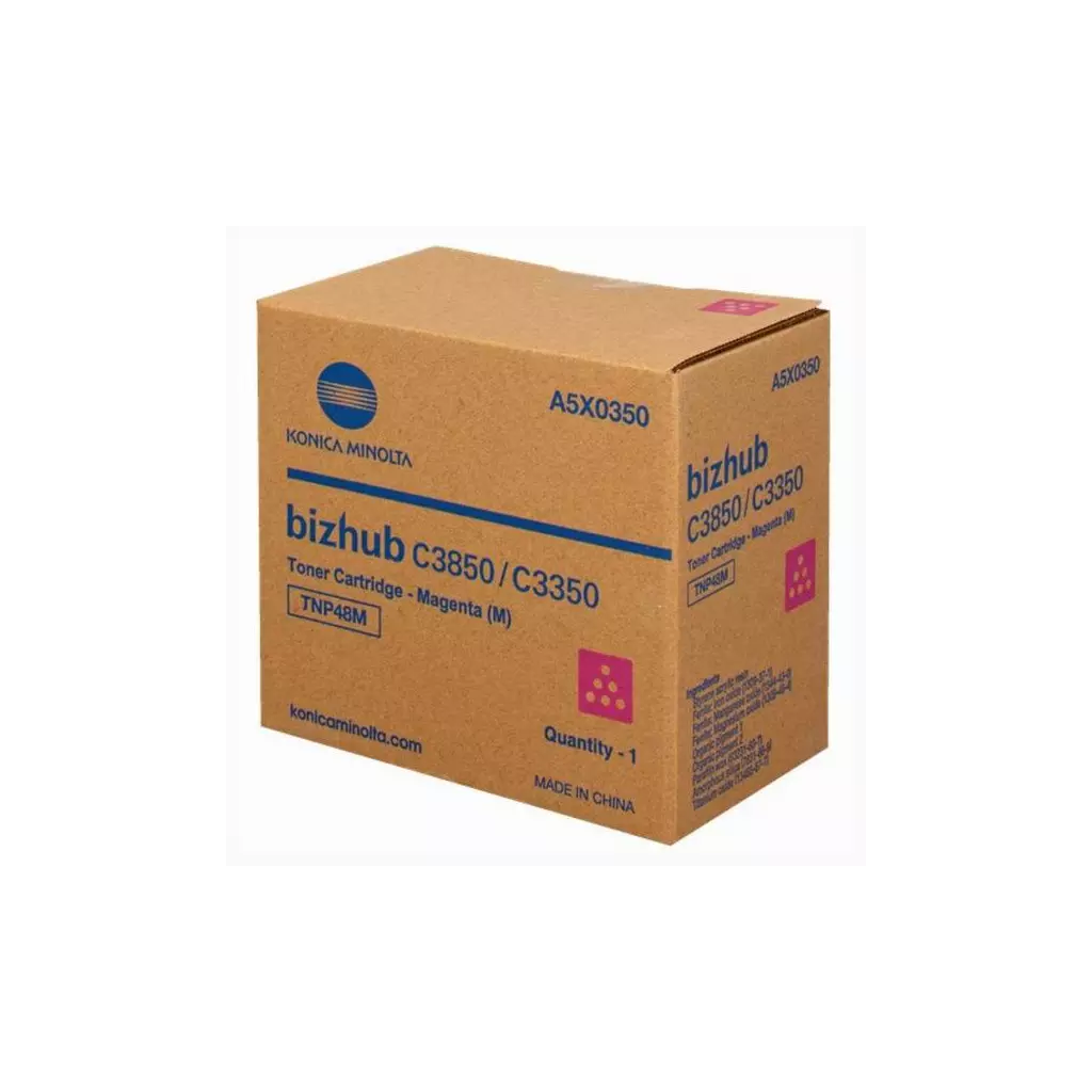 Obrázek produktu Konica Minolta originální toner A5X0350, TNP48M, magenta, 10000str.