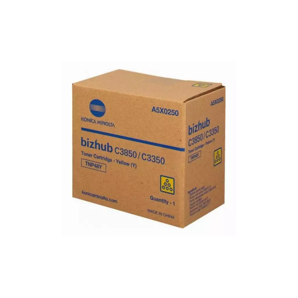 Obrázek produktu Konica Minolta originální toner A5X0250, TNP48Y, yellow, 10000str.
