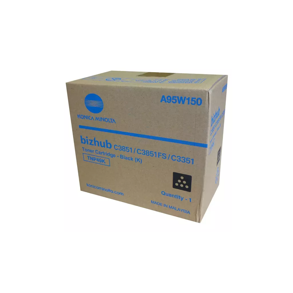 Obrázek produktu Konica Minolta originální toner A95W150, TNP-49K, black, 13000str.