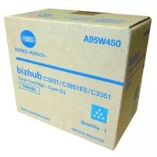 obrázek produktu Konica Minolta originální toner A95W450, TNP-49C, cyan, 12000str.