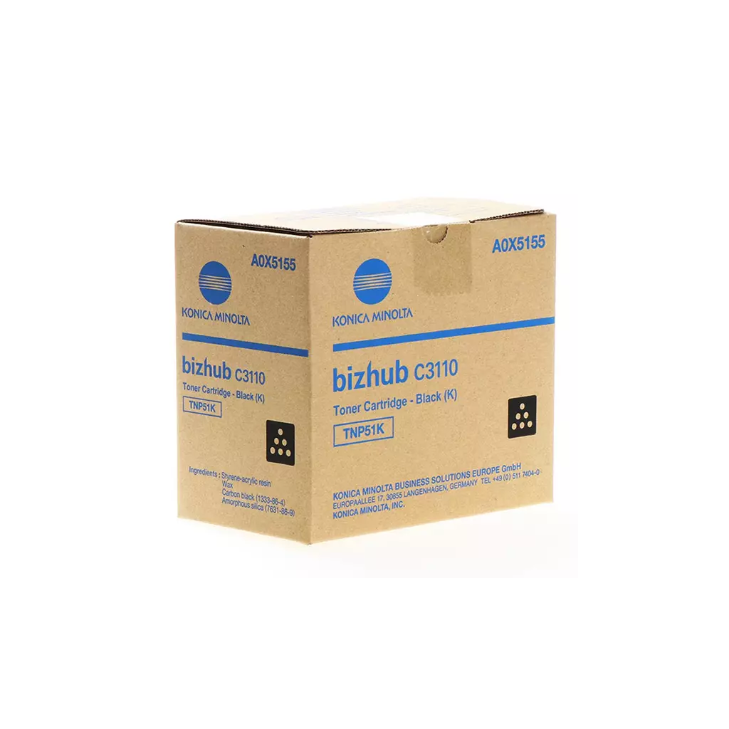 Obrázek produktu Konica Minolta originální toner A0X5155, TNP-51K, black, 5000str.