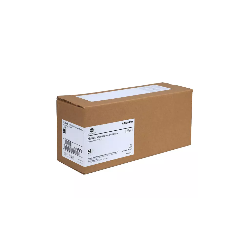 Obrázek produktu Konica Minolta originální toner AAE1050, TNP-63, black, 25000str., return