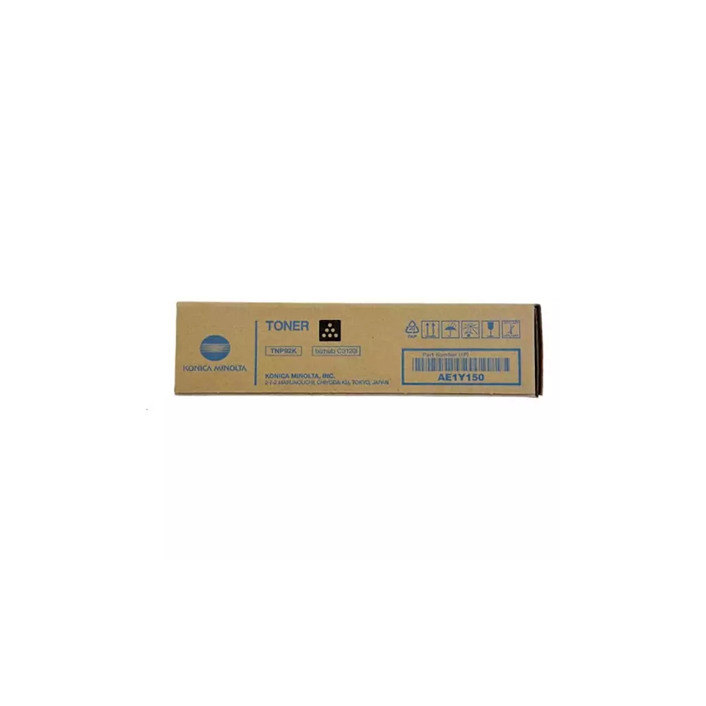 Obrázek produktu Konica Minolta originální toner AE1Y150, TNP-92K, black, 6000str.