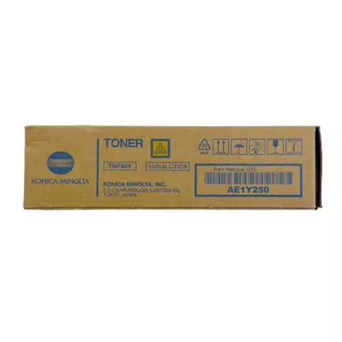 obrázek produktu Konica Minolta originální toner AE1Y250, TNP-92Y, yellow, 4000str.