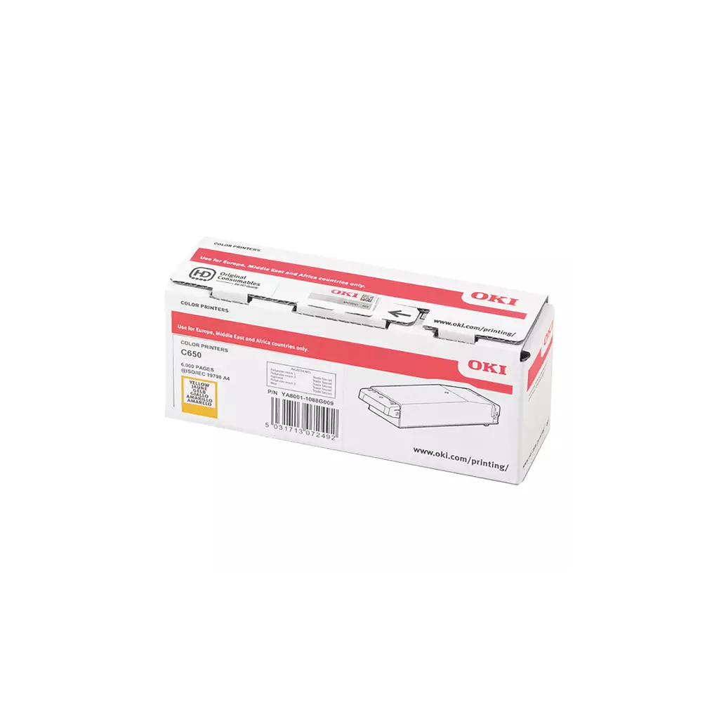 Obrázek produktu OKI originální toner 09006129, yellow, 6000str.