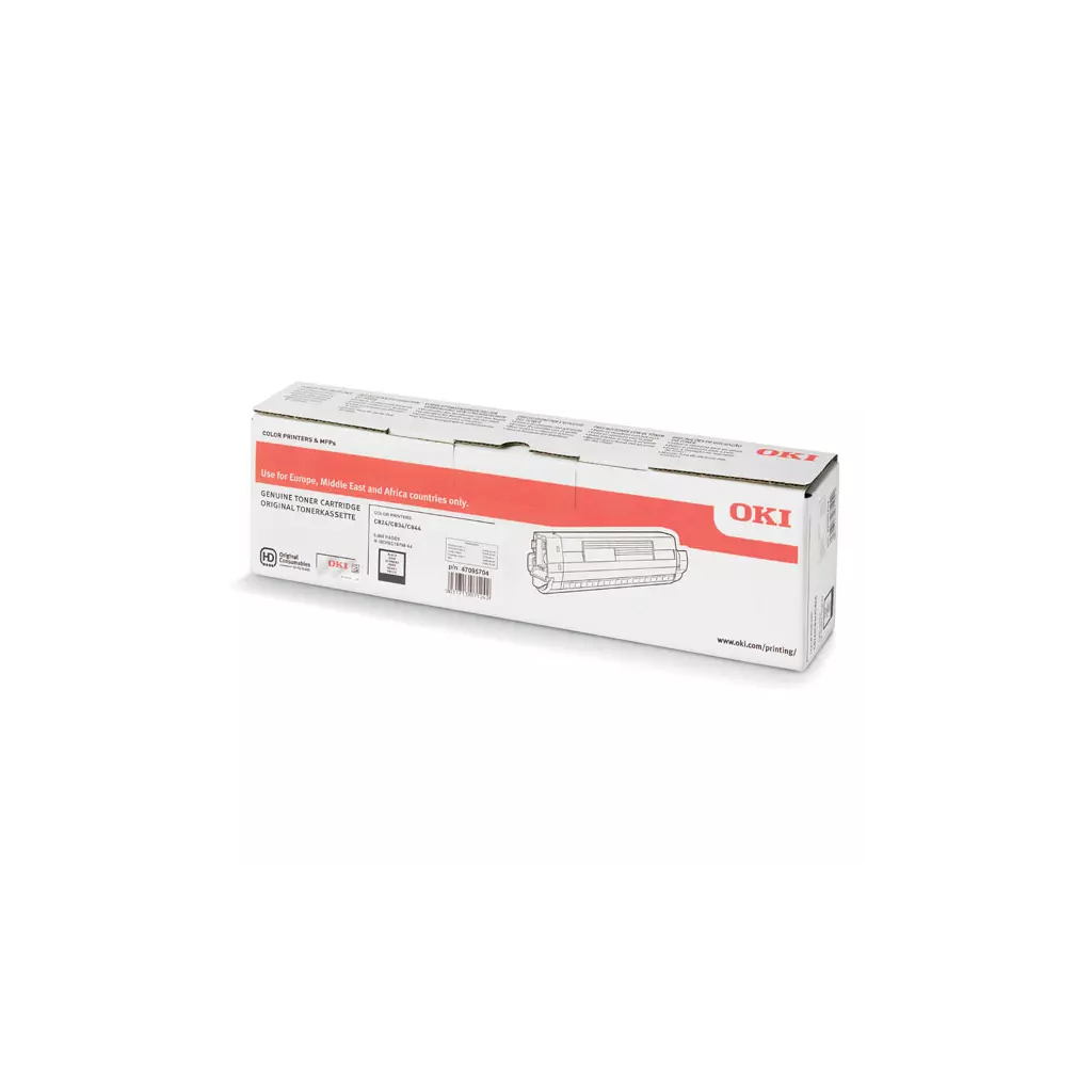 Obrázek produktu OKI originální toner 47095704, black, 5000str.