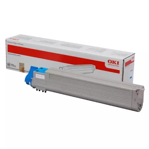 obrázek produktu OKI originální toner 43837131, cyan, 22000str.