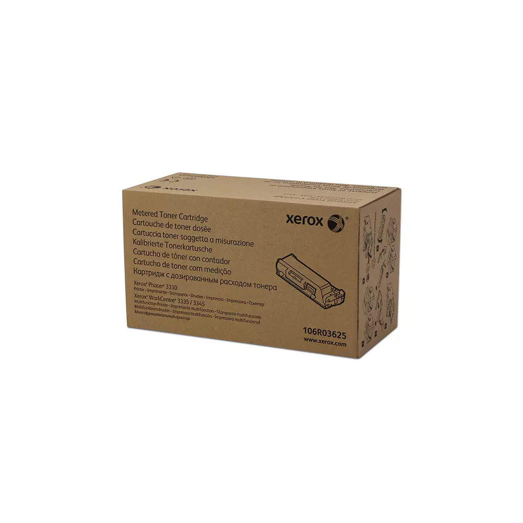 Obrázek produktu Xerox originální toner 106R03625, black, 11000str.