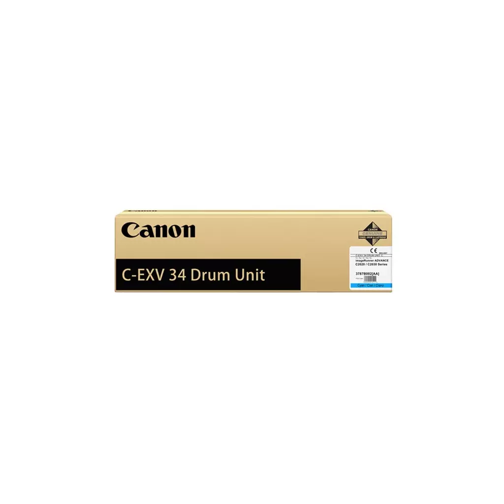 Obrázek produktu Canon originální válec C-EXV34 C, 3787B003, cyan, 36000str.