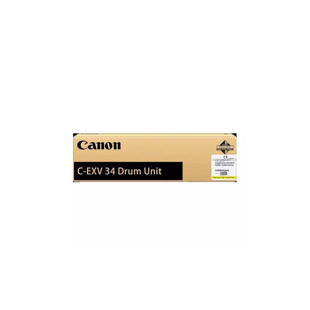 Obrázek produktu Canon originální válec C-EXV34 Y, 3789B003, yellow, 36000/51000str.