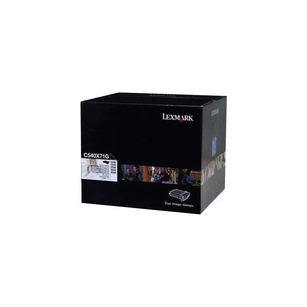 Obrázek produktu Lexmark originální válec C540X71G, black, 30000str., unit + černý developer