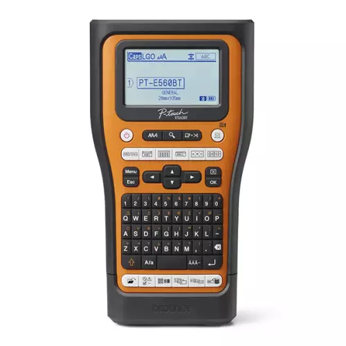 obrázek produktu Tiskárna samolepicích štítků Brother, PT-E560BTVP, s kufrem