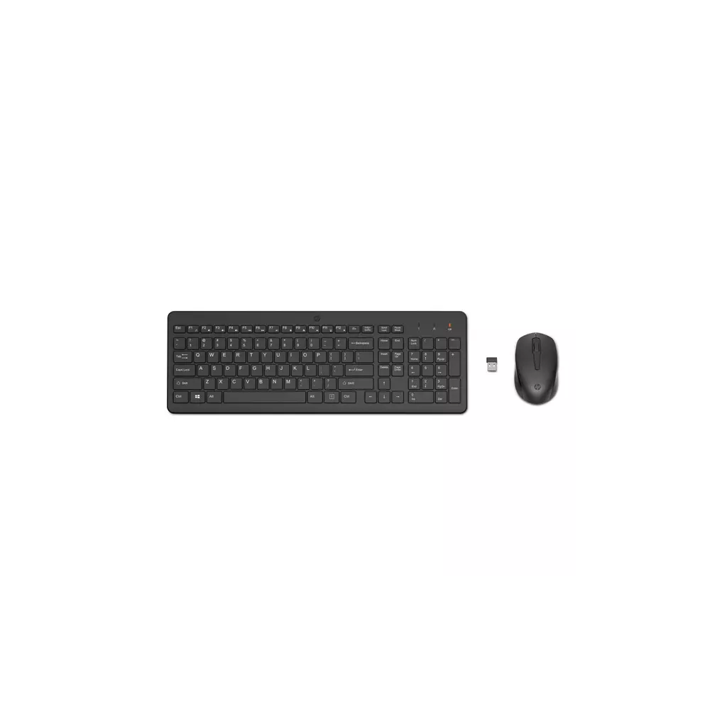 Obrázek produktu HP HP 330, Sada klávesnice s bezdrátovou optickou myší, AA, SK, ergonomická, bezdrátový přijímač USB typ 2.4 [GHz], bezdrátová, če