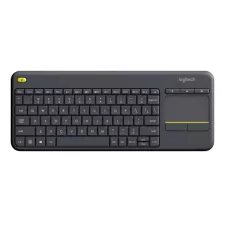 obrázek produktu Logitech K400 Plus, klávesnice AA, US, multimediální, 2.4 [GHz], bezdrátová, černá