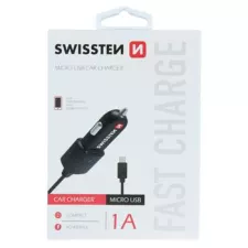 obrázek produktu SWISSTEN CL AUTONABÍJEČKA MICRO USB 1A POWER